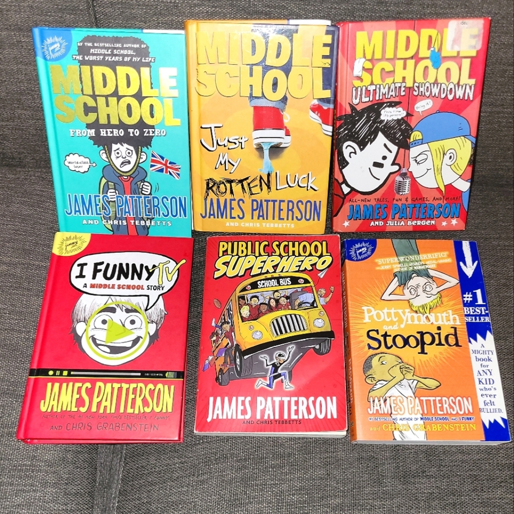 James Patterson Graphic Novels -6 Books Total
